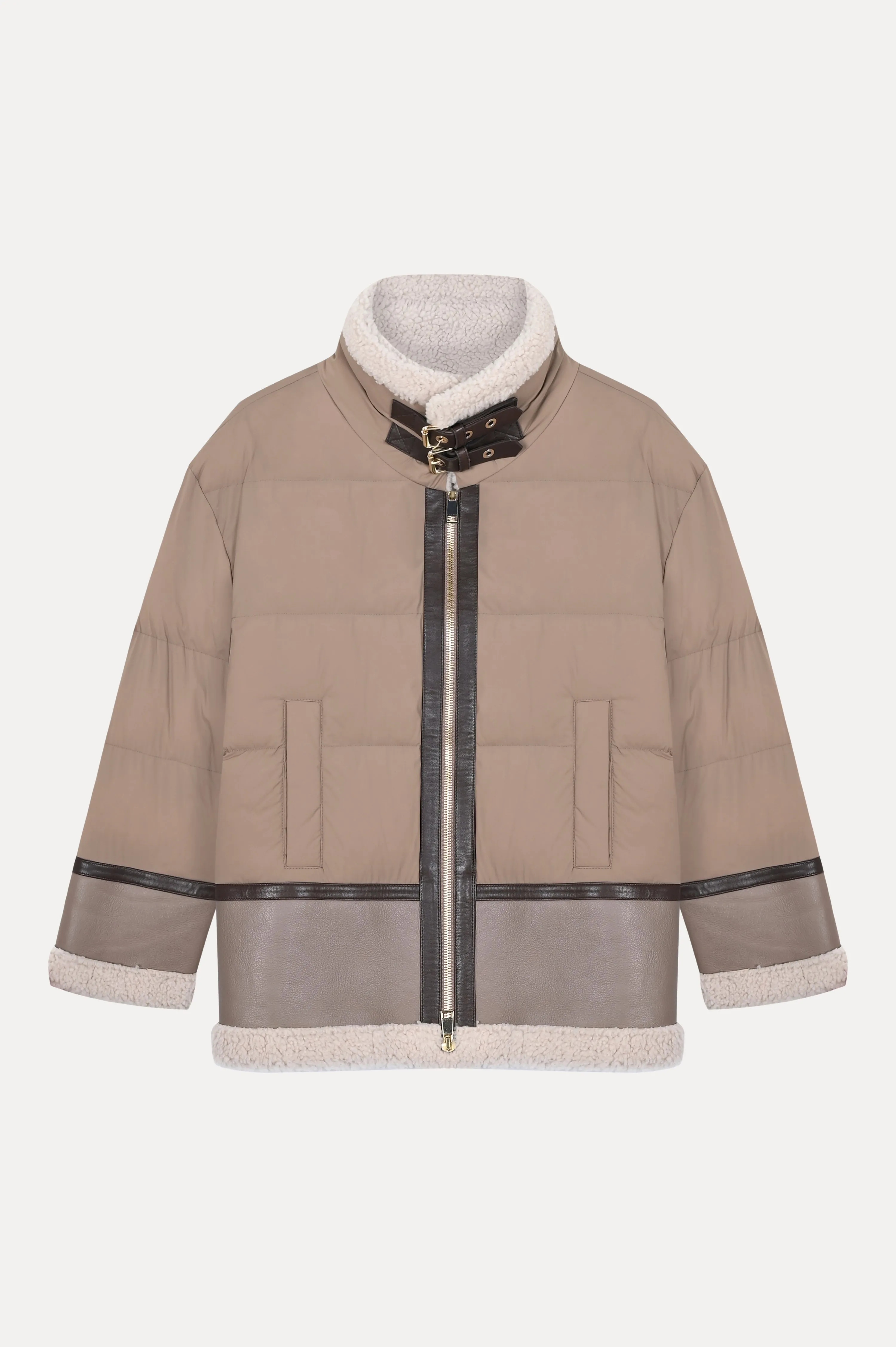 Shearling Leather Jacket