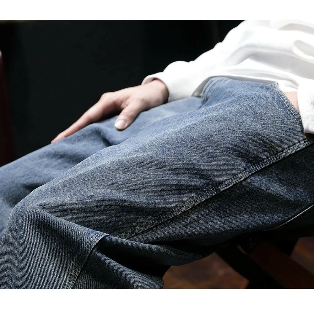Simple All-match Straight Men's Jeans P0052