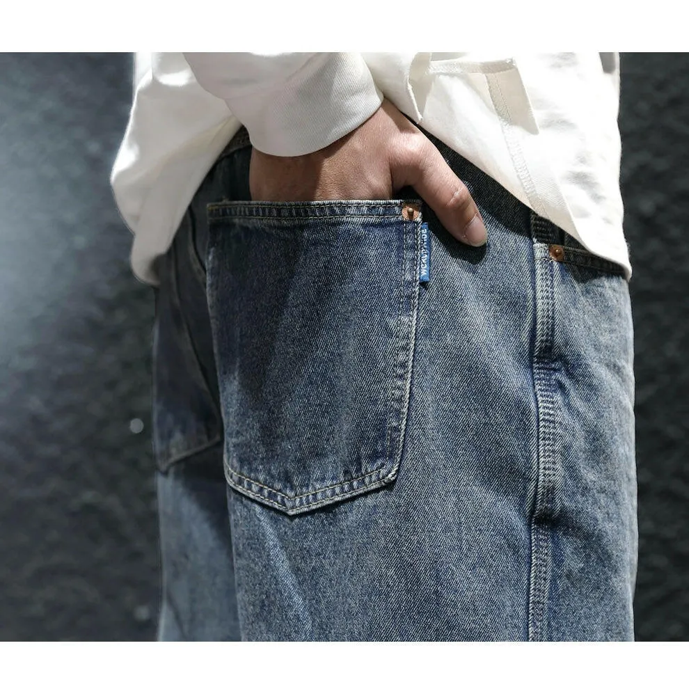 Simple All-match Straight Men's Jeans P0052