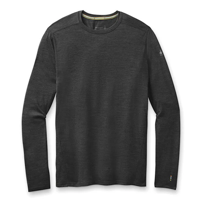 Smartwool Men's Classic All-Season Merino 150 Long Sleeve Base Layer Top (Iron Heather)