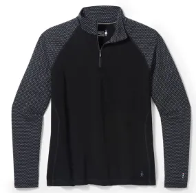 Smartwool Women's Classic Thermal Merino Base Layer Pattern 1/4 Zip Plus Boxed