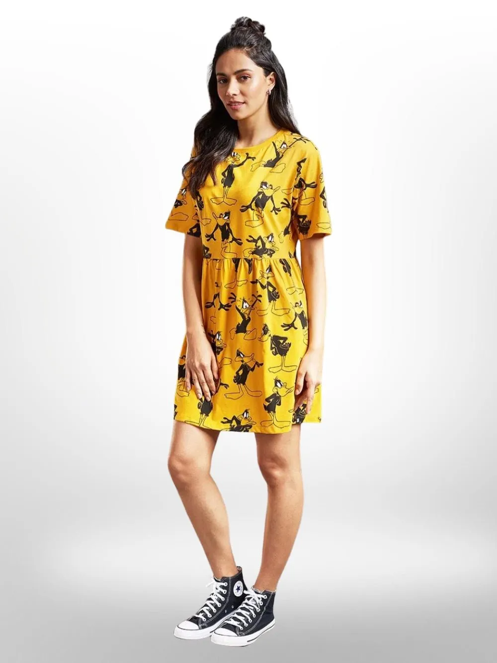 Summer Friendly Cartoon Round Neck Dress | Legacy Boutiques Chittagong