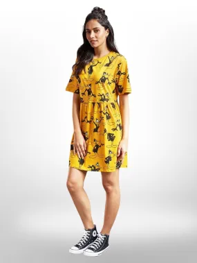 Summer Friendly Cartoon Round Neck Dress | Legacy Boutiques Chittagong