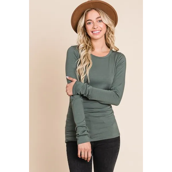 Vanilla Bay Women's LS Top